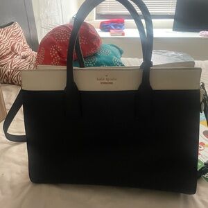 Kate Spade Black and White Tote Bag